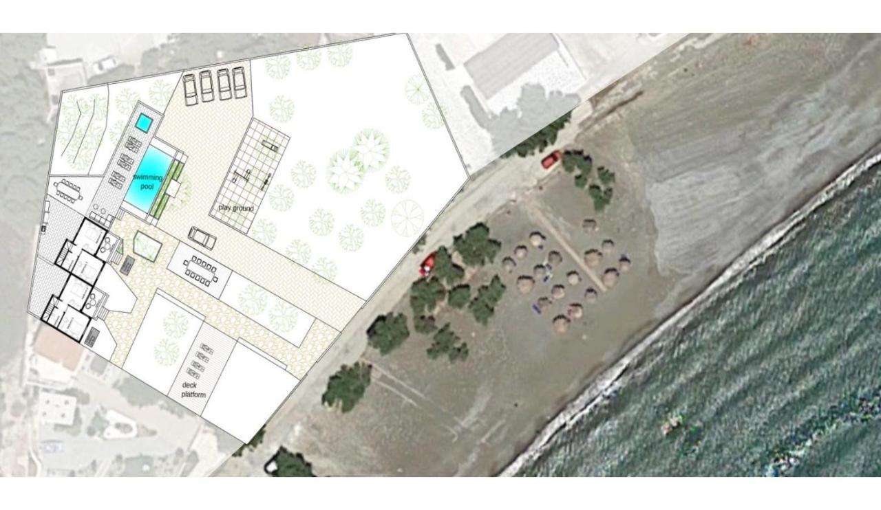 Beachfront Villa On Crete - Kirvas, Member Of Pelagaios Villas 考特索纳里 外观 照片
