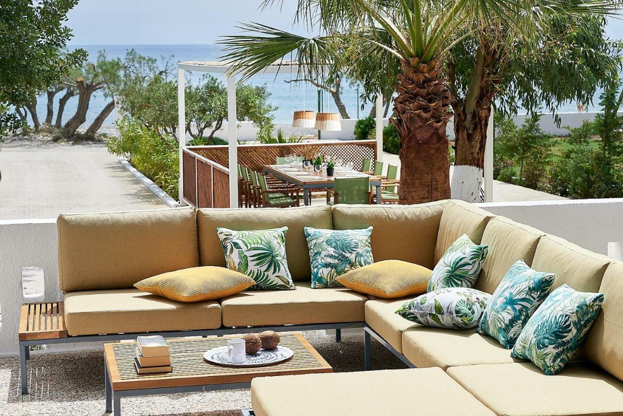 Beachfront Villa On Crete - Kirvas, Member Of Pelagaios Villas 考特索纳里 外观 照片