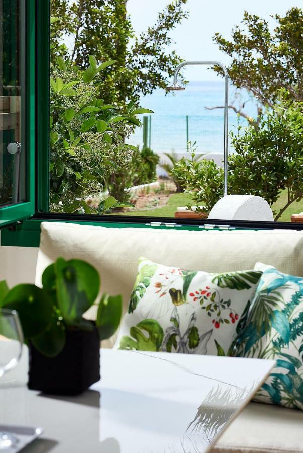 Beachfront Villa On Crete - Kirvas, Member Of Pelagaios Villas 考特索纳里 外观 照片